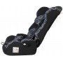Автокресло Bair Alpha 1/2/3 (9-36 кг) DA1424 черный - темно-синий (круги)