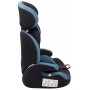 Автокресло Bair Beta 1/2/3 (9-36 кг) DB1929 черный - темно-бирюзовый