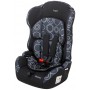 Автокресло Bair Alpha 1/2/3 (9-36 кг) DA1424 черный - темно-синий (круги)