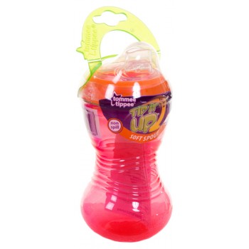 Поилка Tommee Tippee Tip it UP от 6-ти мес. (300ml)  голубой, розовый и салатовый