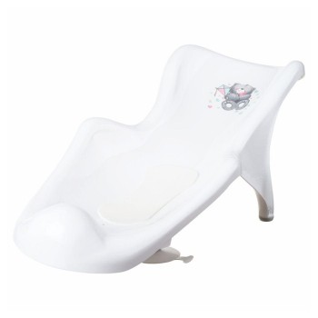 Горка для купания с антискользящим ковриком Maltex Bear Bath cradle with anti-slip mat 1940_60 white (белый)