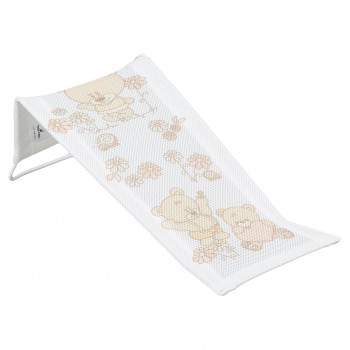 Горка для купания 3D мембрана Tega TEDDY BEAR Baby bath seat MS-026-103 white pearl (белый)