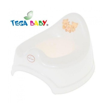 Горшок Tega TEDDY BEAR Potty MS-001-118 white pearl (белый)
