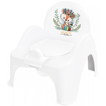 Горщик-стільчик Tega Wild & Free Little Fox DZ-007 103 white-green