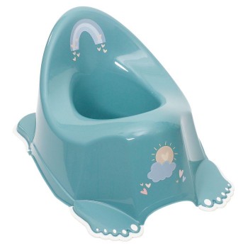 Горшок с антискользящим покрытием Tega METEO ME-001-165 turquoise (бирюзовый)