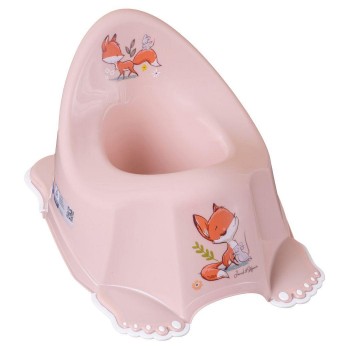Горшок с антискользящим покрытием Tega FOREST FAIRYTALE Anti-slip potty FF-001-107 light pink (розовый)