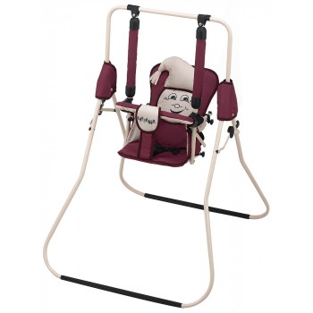 Гойдалка Babyroom Casper бордовий-св. беж