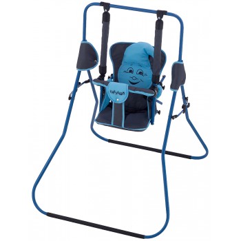 Гойдалка Babyroom Casper графіт-блакитний