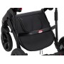 Коляска 2 в 1 Bair Mirello шкіра 100% M-30/19 терракот-чорний