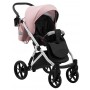 Коляска 2 в 1 Bair Next White Soft 56 светло-розовый