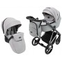 Коляска 2 в 1 Adamex Blanc Special Edidion PS-586 серый