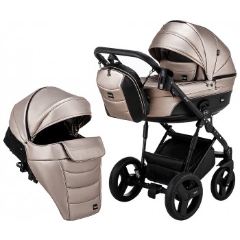 Коляска 2 в 1 Bair Play Plus BPL-122 бронза (перламутр) - чорний