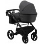 Коляска 2 в 1 Bair Kiwi Soft BKS-219 графит - графит (кожа)