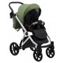 Коляска 2 в 1 Bair Next White Soft 54 зеленый