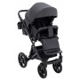 Коляска 2 в 1 Bair Kiwi Plus Soft BKP-219 графит