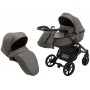 Коляска 2 в 1 Bair Tokyo кожа 100% 25 графит