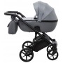 Коляска 2 в 1 Adamex Nola PS-113 графіт