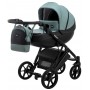 Коляска 2 в 1 Bair Next кожа 100% 21 нефрит