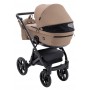 Коляска 2 в 1 Bair Kiwi Plus Soft BKP-857 темный капучино