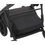 Коляска 2 в 1 Bair Kiwi шкіра 100% BK-63/69 Жовтий-Чорний