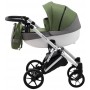 Коляска 2 в 1 Bair Next White Soft 54 зеленый