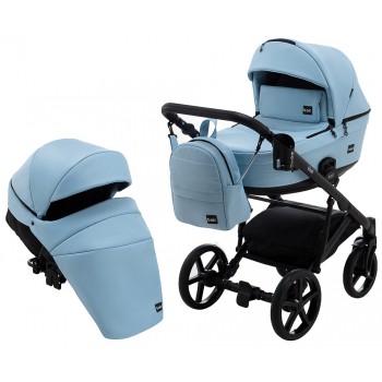 Коляска 2 в 1 Bair Kiwi Soft BKS-027 голубой