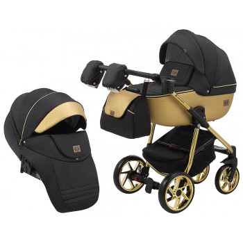 Коляска 2 в 1 Adamex Hybryd Plus Polar (Gold) Y828