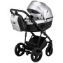 Коляска 2 в 1 Bair Play BP-70/69 срібло-чорний