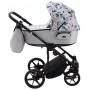 Коляска 2 в 1 Adamex Porto Light Flowers 12