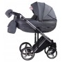 Коляска 2 в 1 Adamex Chantal Polar (Graphite) C5 графітовий