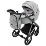 Коляска 2 в 1 Adamex Blanc Special Edidion PS-586 серый