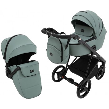 Коляска 2 в 1 Adamex Blanc Eco SA-20 нефрит