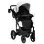 Коляска 2 в 1 Bair Play BP-51/69 белый-черный