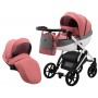 Коляска 2 в 1 Bair Next White Soft 53 коралловый
