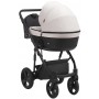 Коляска 2 в 1 Bair Play Plus Soft BPS-834 світло-бежевий - чорний (шкіра)