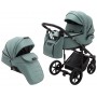 Коляска 2 в 1 Adamex Porto Light ECO кожа 100% SA-20 нефрит