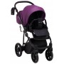 Коляска 2 в 1 Bair Infinity шкіра 100% BI-07 purple (фіолетовий)