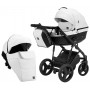 Коляска 2 в 1 Bair Play BP-51/69 белый-черный