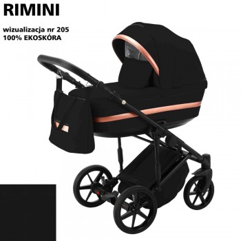 Коляска 2 в 1 Adamex Rimini ECO шкіра 100% RI-205