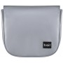 Коляска 2 в 1 Bair Polo (Black) шкіра 100% 31 сірий (перламутр)