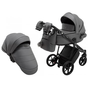 Коляска 2 в 1 Adamex Porto ECO кожа 100% SA-4