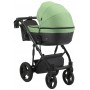 Коляска 2 в 1 Bair Play Plus Soft BPS-946 оливка - хакі (шкіра)