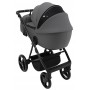 Коляска 2 в 1 Adamex Blanc Eco SA-4 темно-серый