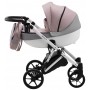 Коляска 2 в 1 Bair Next White Soft 55 латте