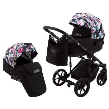 Коляска 2 в 1 Adamex Porto Light Flowers 10