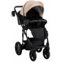 Коляска 2 в 1 Bair Play BP-55/69 бежевий-чорний