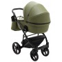 Коляска 2 в 1 Bair Marcel кожа 100%  хаки