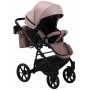Коляска 2 в 1 Bair Kiwi Soft BKS-455 капучино - капучино (шкіра)