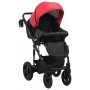 Коляска 2 в 1 Bair Play BP-60/69 червоний-чорний
