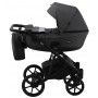 Коляска 2 в 1 Bair Kiwi Soft BKS-219 графит - графит (кожа)